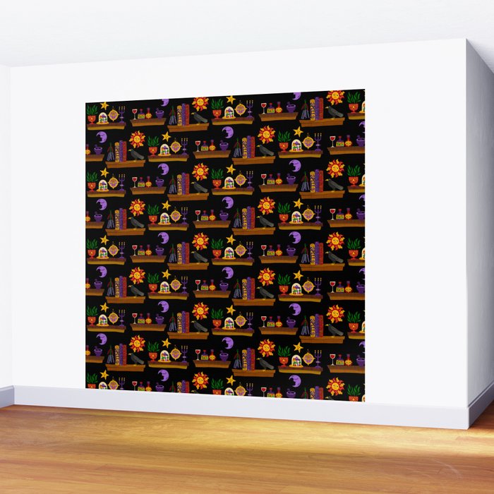 Witches Cabinet Wall Mural Gallery Image 2