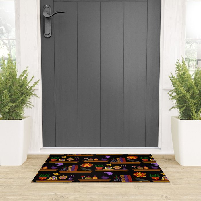 Witches Cabinet Welcome Mat Gallery Image 3