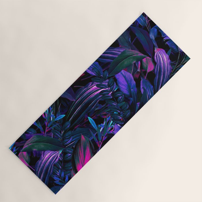 Future Garden Tropical Night Yoga Mat Gallery Image 1