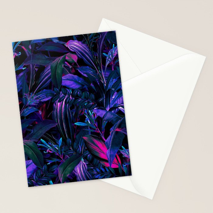 Future Garden Tropical Night Stationery Card Gallery Image 2