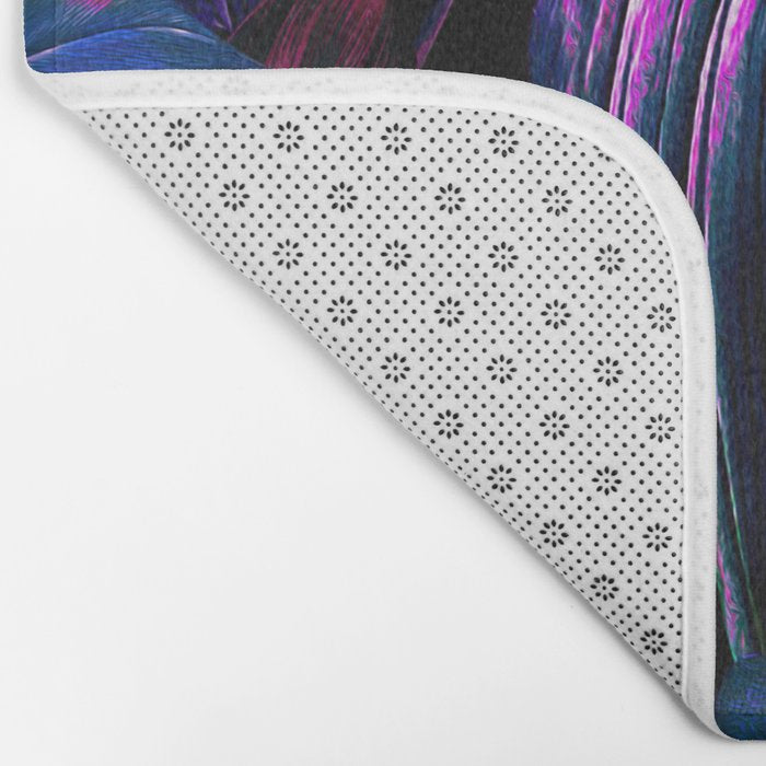 Future Garden Tropical Night Bath Mat Gallery Image 2
