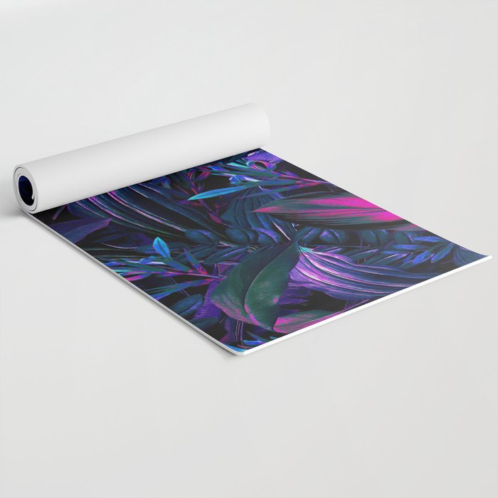 Future Garden Tropical Night Yoga Mat Gallery Image 2