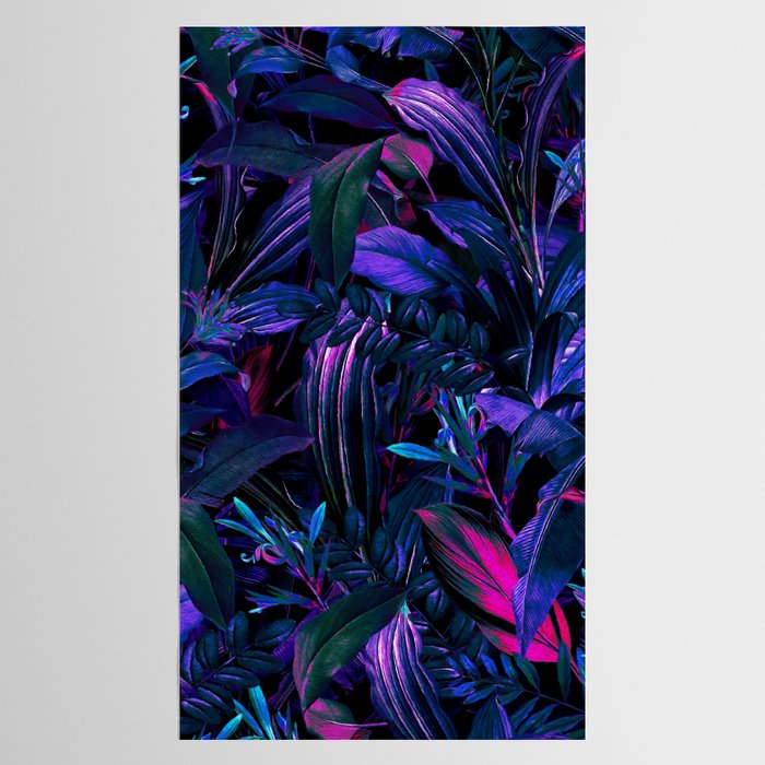 Future Garden Tropical Night Tablecloth Gallery Image 2