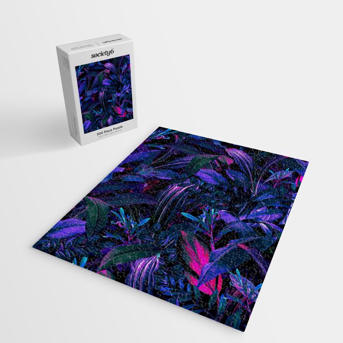 Future Garden Tropical Night Jigsaw Puzzle Gallery Image 2