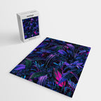 Future Garden Tropical Night Jigsaw Puzzle Gallery Image 2