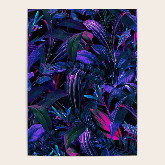 Future Garden Tropical Night Poster Gallery Image 4