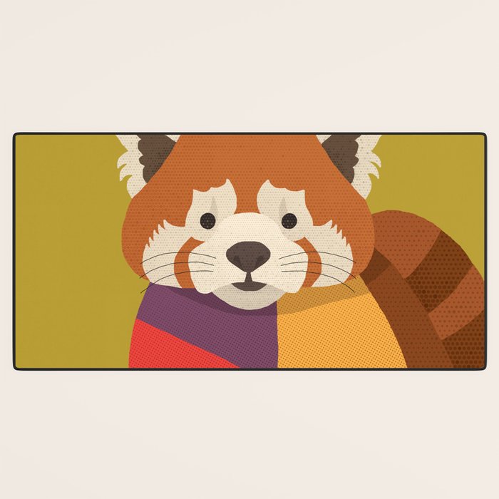 Red Panda Desk Mat Gallery Image 3