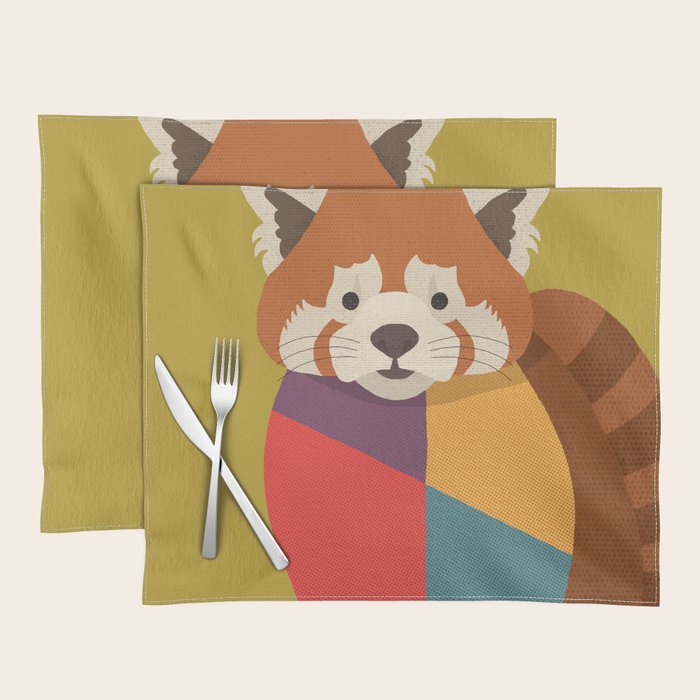 Red Panda Placemat Gallery Image 1
