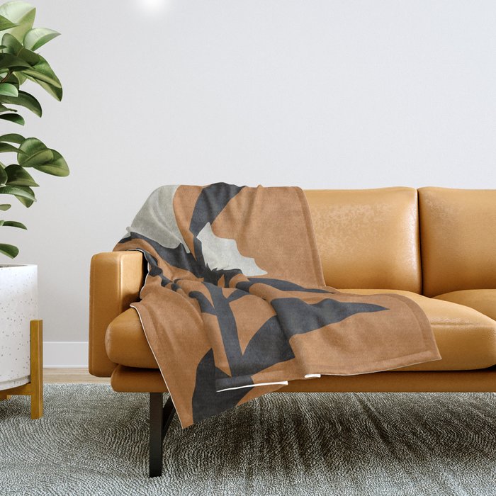 Plant 9 Throw Blanket Gallery Image 1