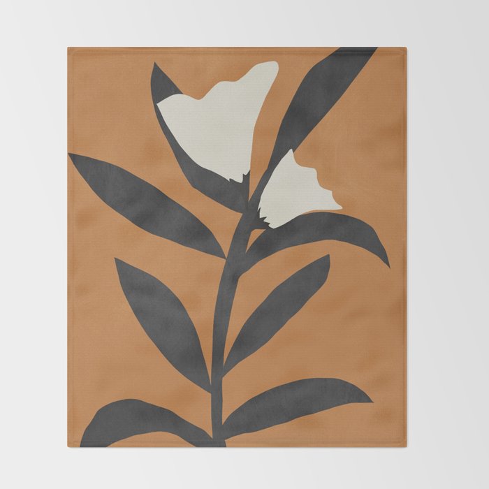 Plant 9 Throw Blanket Gallery Image 2