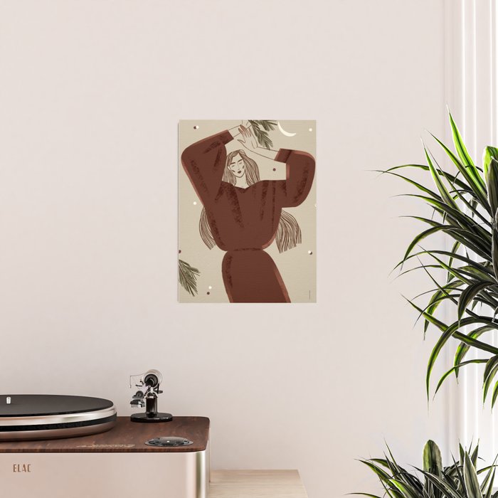  fragile woman dancing Christmas Poster Gallery Image 2