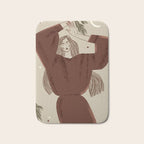  fragile woman dancing Christmas Bath Mat Gallery Image 1