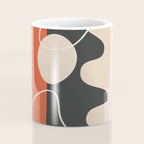 Minimal Colorful Abstract Shapes 8 Coffee Mug Gallery Image 4