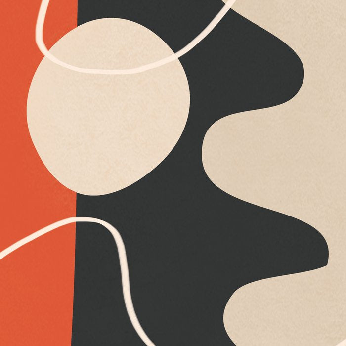 Minimal Colorful Abstract Shapes 8 Coffee Mug Gallery Image 2