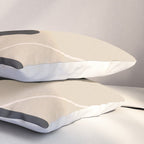 Minimal Colorful Abstract Shapes 8 Pillow Sham Gallery Image 3