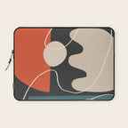Minimal Colorful Abstract Shapes 8 Laptop Sleeve Gallery Image 1