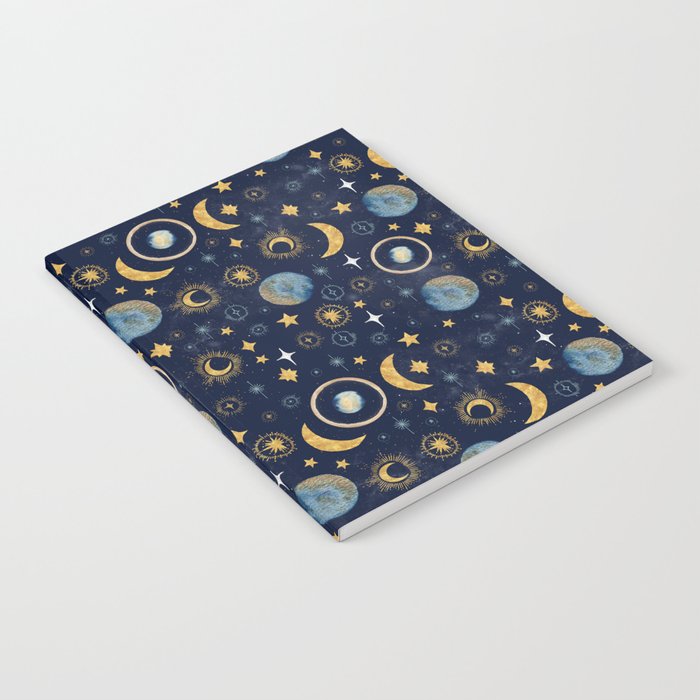 Starry night sky ABS 1 Notebook