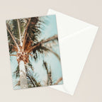 Coastal Palm Trees Stationery Card Gallery Image 2