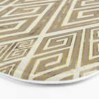Greek Meander Pattern - Greek Key Ornament Bath Mat Gallery Image 3