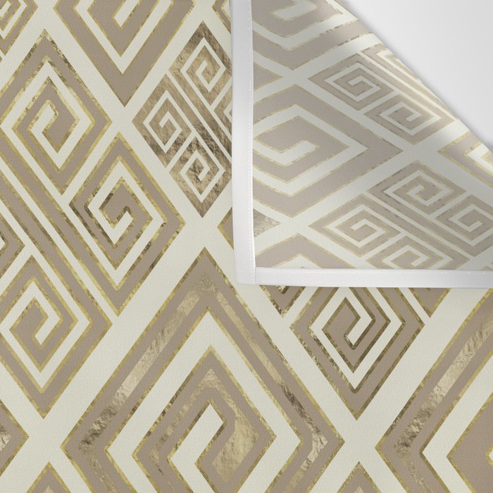 Greek Meander Pattern - Greek Key Ornament Wall Tapestry Gallery Image 3