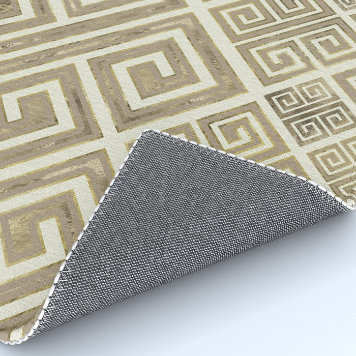 Greek Meander Pattern - Greek Key Ornament Rug Gallery Image 4
