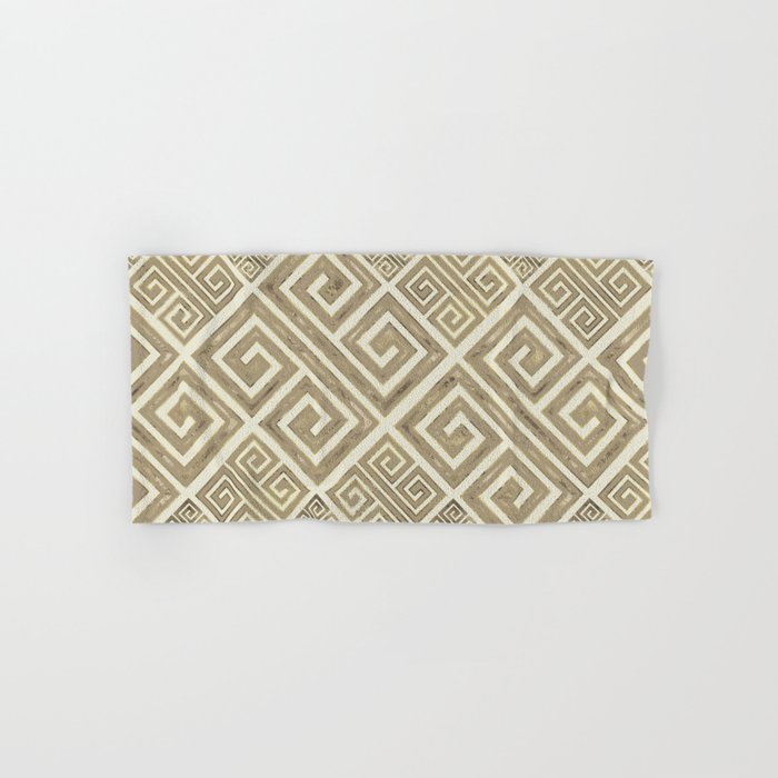 Greek Meander Pattern - Greek Key Ornament Towels Gallery Image 1