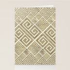 Greek Meander Pattern - Greek Key Ornament Stationery Card Gallery Image 2