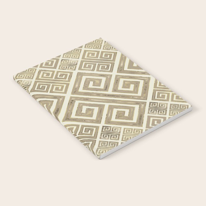 Greek Meander Pattern - Greek Key Ornament Notebook Gallery Image 1