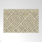 Greek Meander Pattern - Greek Key Ornament Welcome Mat Gallery Image 1