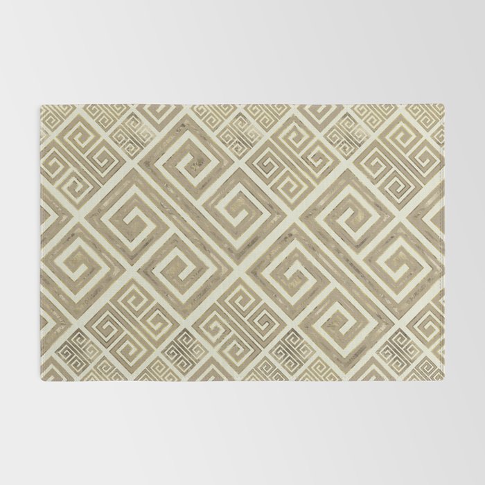 Greek Meander Pattern - Greek Key Ornament Rug Gallery Image 2