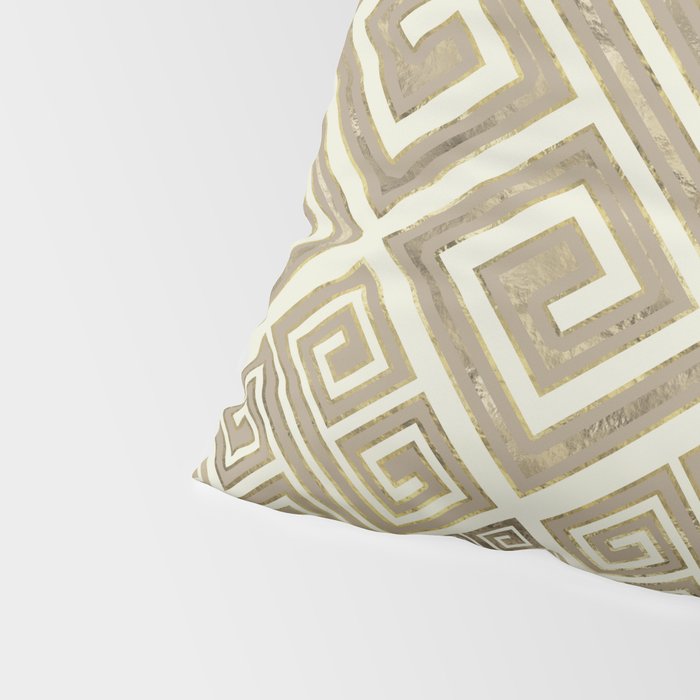 Greek Meander Pattern - Greek Key Ornament Pillow Sham Gallery Image 4