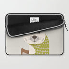 Whimsical Red Squirrel Laptop Sleeve Gallery Image 2