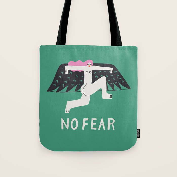 No Fear Tote Bag Gallery Image 1