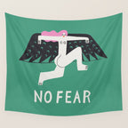 No Fear Wall Tapestry Gallery Image 4