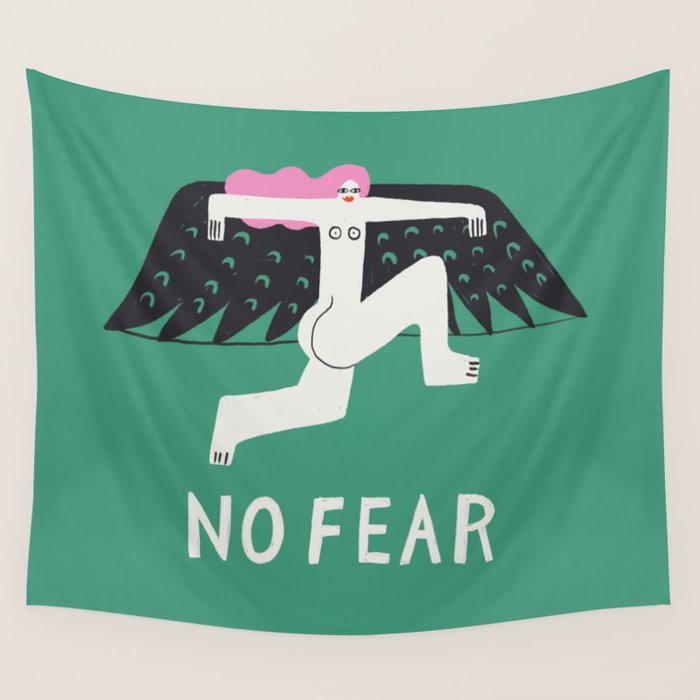No Fear Wall Tapestry Gallery Image 4