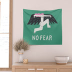 No Fear Wall Tapestry Gallery Image 2