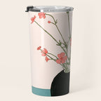 Blooming Wildflowers Rose Travel Mug Gallery Image 3