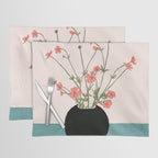Blooming Wildflowers Rose Placemat Gallery Image 1