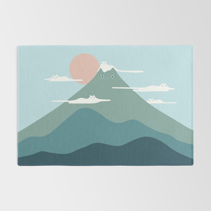 Cat Landscape 72B Rug Gallery Image 2