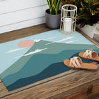 Cat Landscape 72B Outdoor Rug Gallery Image 2