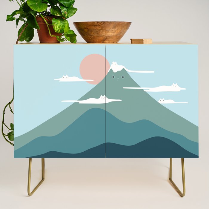 Cat Landscape 72B Credenza Gallery Image 1
