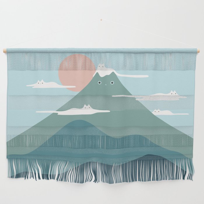 Cat Landscape 72B Wall Hanging Gallery Image 1