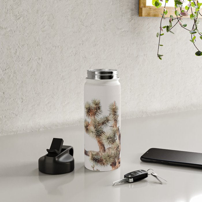 Twisted Joshua Tree, Desert Art Print, Landscape Photography Water Bottle Gallery Image 4