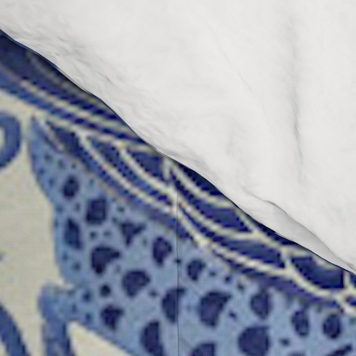 William Morris Strawberry Thief Blue & White Pattern Comforter Gallery Image 4