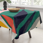 Abstract Art Tropical Leaves 42 Tablecloth Gallery Image 3