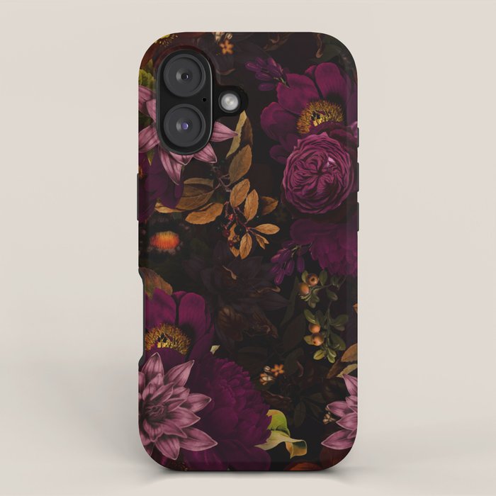Magical Vintage Night Garden iPhone Case Gallery Image 1