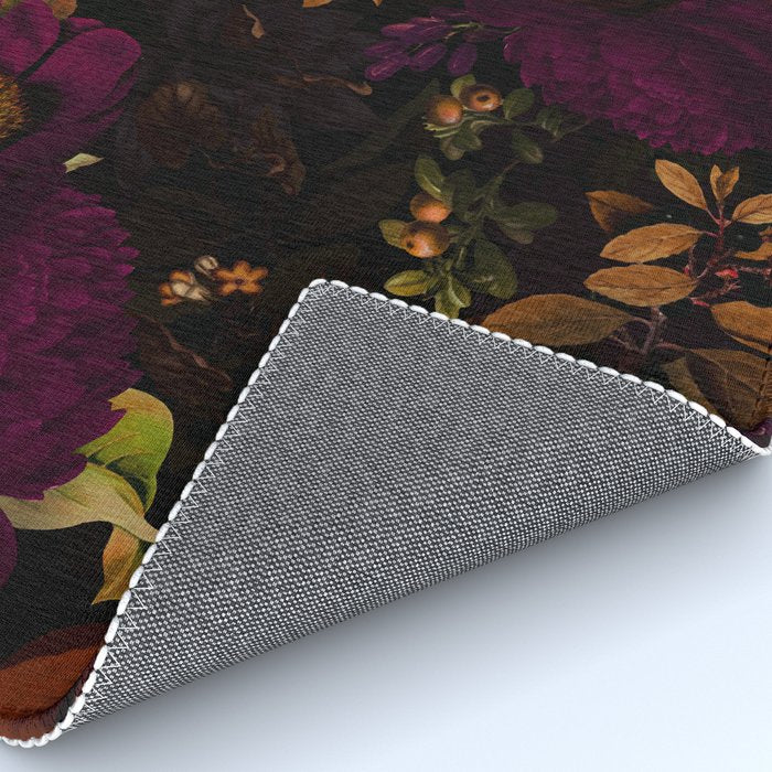 Magical Vintage Night Garden Rug Gallery Image 4