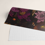 Magical Vintage Night Garden Wrapping Paper Gallery Image 2