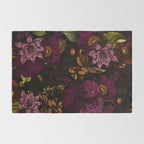Magical Vintage Night Garden Rug Gallery Image 2