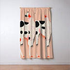 Lama of the Andes Window Curtain Gallery Image 3